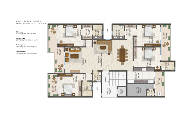 Samsara Vilasa Floor Plan