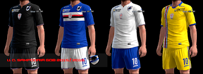 PES 2013 U. C. SAMPDORIA 2015-2016 GDB by kIkEJG17