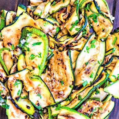 Roasted Zucchini Salad Recipe