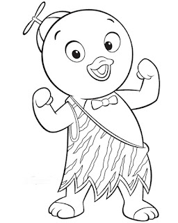 Desenhos para colorir Backyardigans