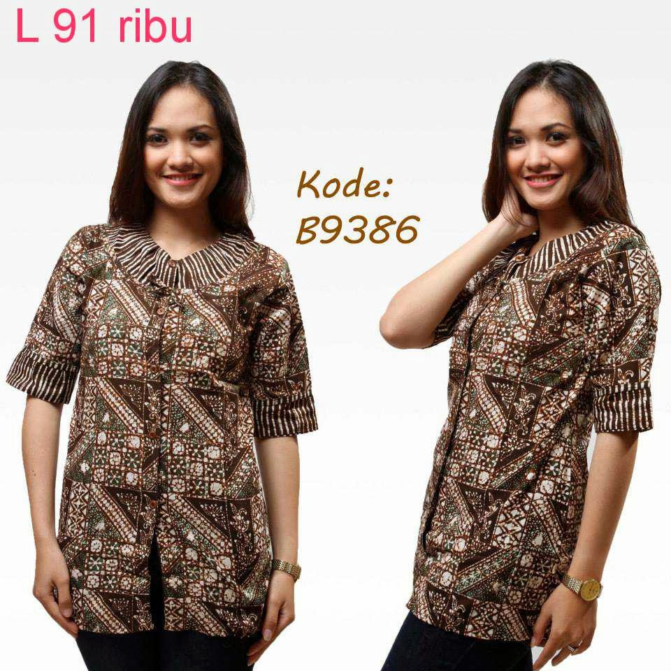  Model  Baju  Batik  Buat  Guru Model  Baju  Batik 