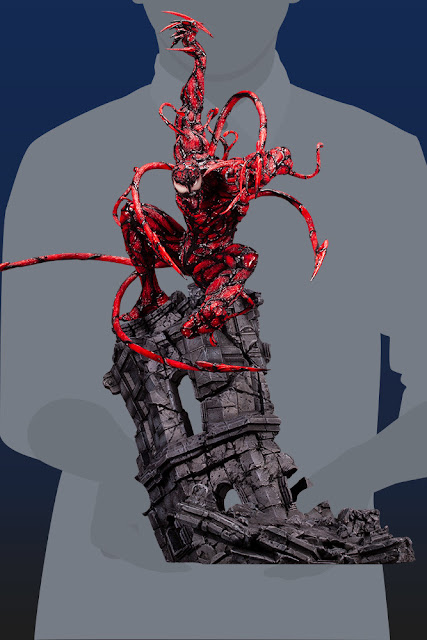 Figuras: Fine Art Statue de Carnage de la línea Marvel Spider-Man - Kotobukiya