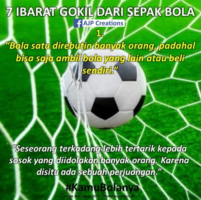 Kata-Kata Filosofi Sepak Bola Tentang Cinta  AJP Creations