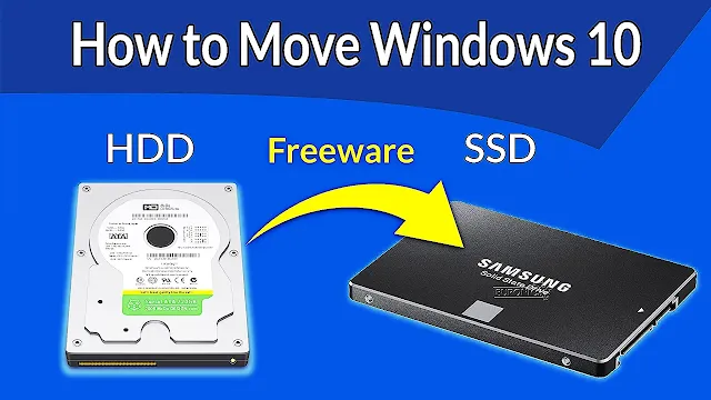 How to Move Windows 10 from HDD to SSD - Freeware Version