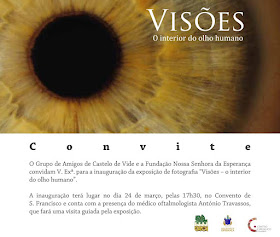 Resultado de imagem para “Visões – O Interior do Olho Humano” na Biblioteca Municipal de Cantanhede