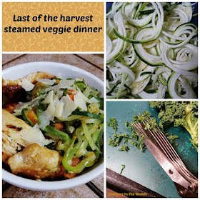 Harvest veggie steamer bowl, healthy dinner