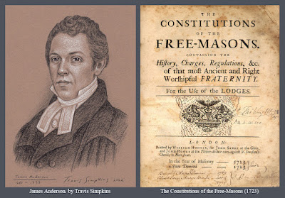 James Anderson. The Constitutions of the Freemasons. United Grand Lodge of England. by Travis Simpkins