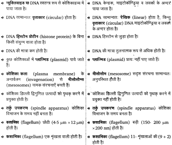 Solutions Class 11 जीव विज्ञान Chapter-8 (कोशिका : जीवन की इकाई)