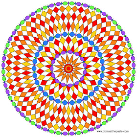 A new mandala to color- blank versions avail in PNG and JPG