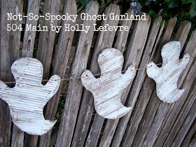 Easy Ghost Garland by 504 Main