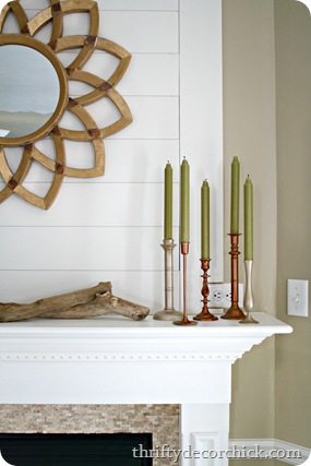 how to decorate a mantel