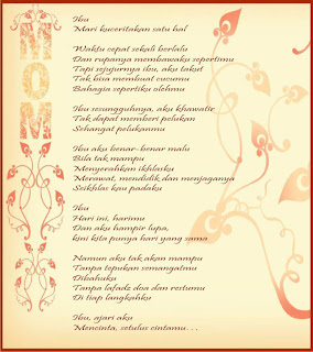 Puisi Ucapan Selamat Hari Ibu Terbaru 2013