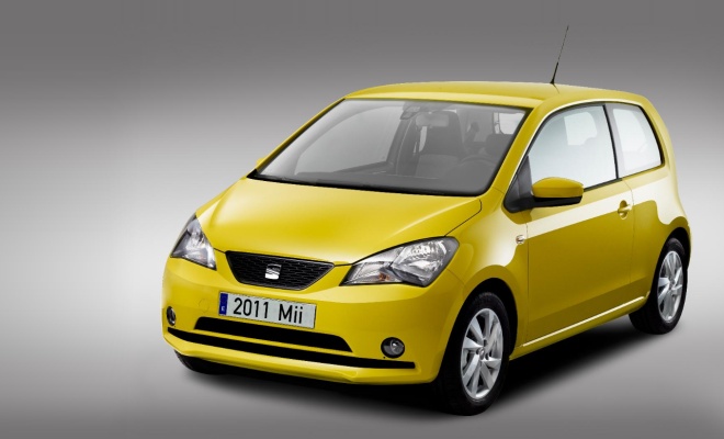 Seat Mii from the front