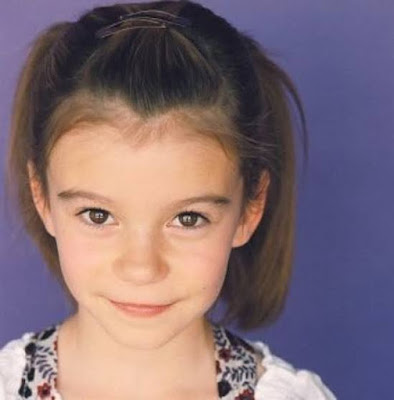 G Hannelius childhood photo 1