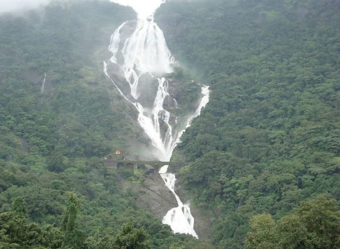 Dudhsagar Water Fall Goa - How To Reach - Best Time To Visit