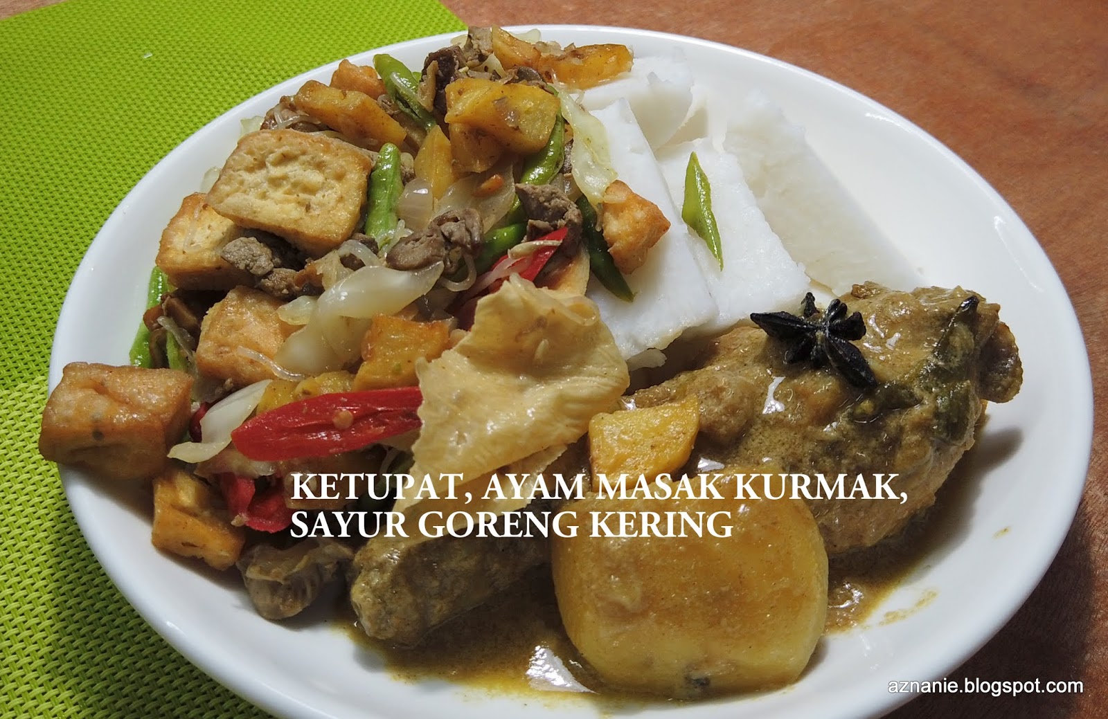 Tentang Aku: Resepi : Sayur Goreng Kering