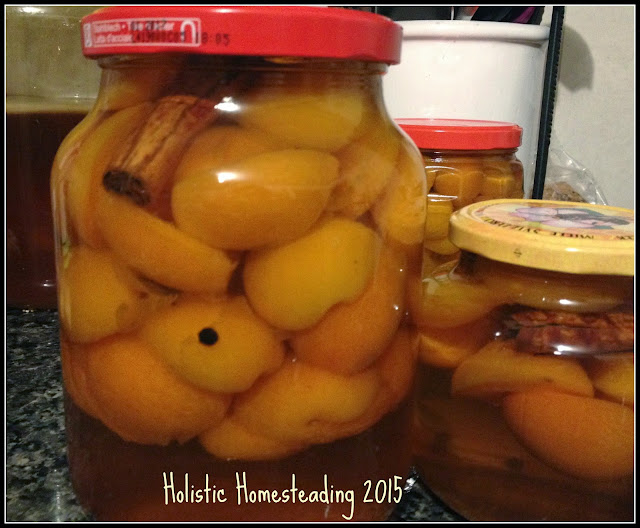 pickled apricots