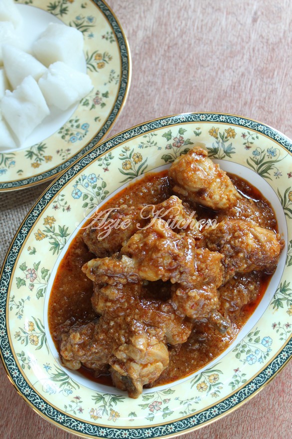 Kuah Kacang Dengan Ayam Istimewa Versi Yang Lebih Sedap 