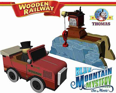 Thomas Wooden Railway Blue Mountain