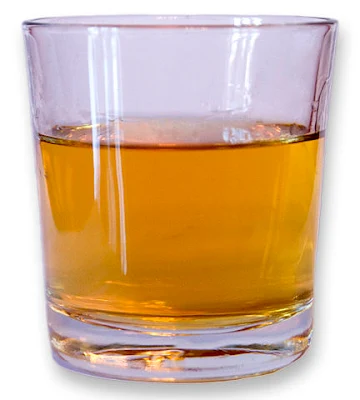 A glass of whisky