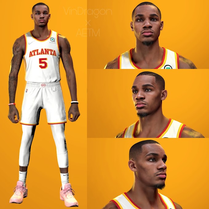Dejounte Murray Cyberface by AeTM and VinDragon | NBA 2K22