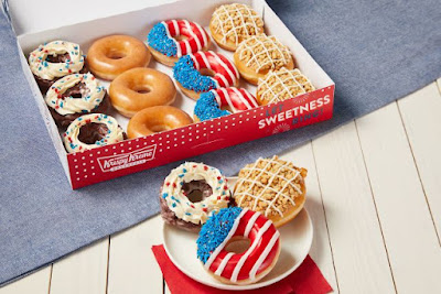 Krispy Kreme 2023 Fourth of July Donuts.