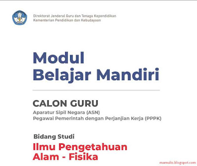 Modul Belajar PPPK 2021 Guru IPA-Fisika