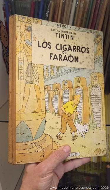 Los cigarros del faraón - Las aventuras de Tintín