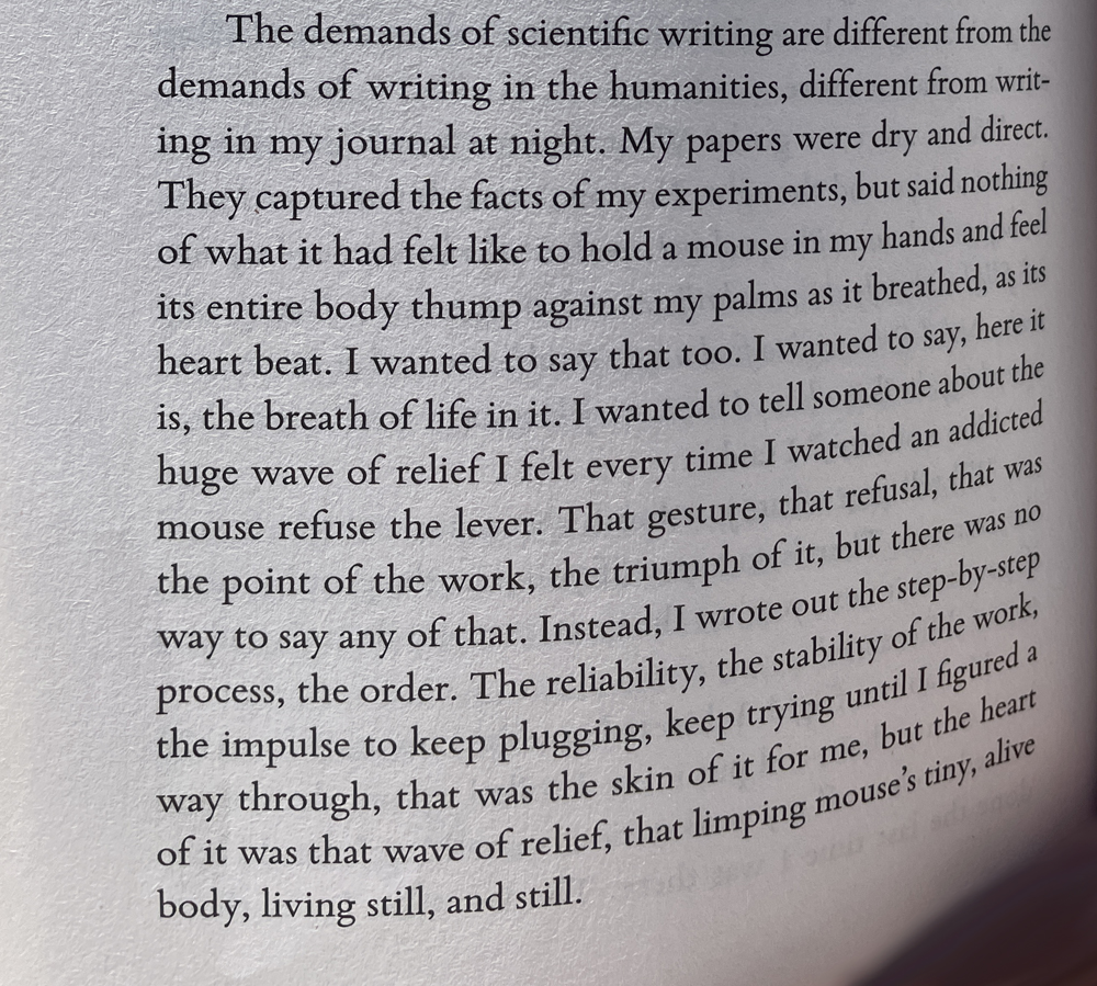 Transcendent Kingdom by Yaa Gyasi, page 272