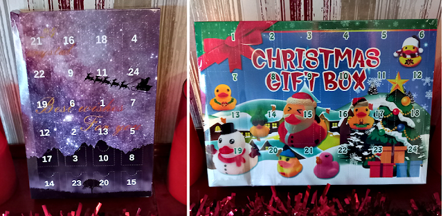 Crystal and Rubber duck advent calendar