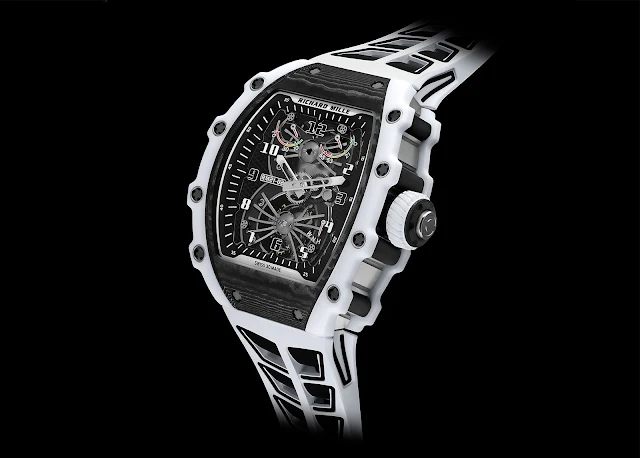 Richard Mille RM 21-02 Tourbillon Aerodyne in White Quartz TPT and Carbon TPT