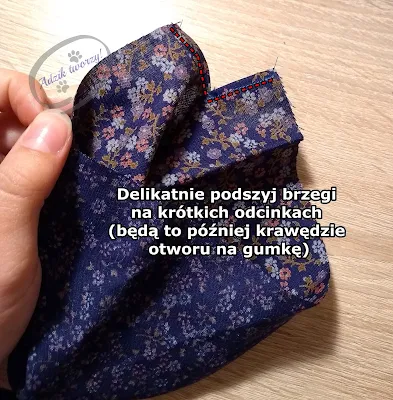 saszetka na psie smaczki szycie diy