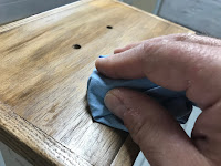 Varnishing the drawers