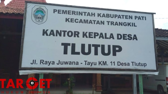 Balai Desa Tlutup Bersih Rapi, Tak Terlihat Tampak Satu Orangpun Saat Jam Kerja 