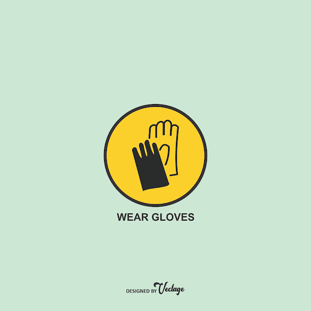 safety gloves icon