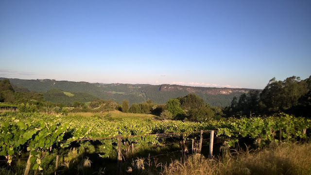 Paisagem rural no interior de Caxias do Sul