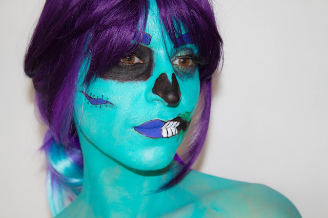 Maquillage Pop Art Zombie