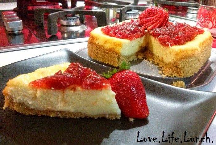 Cheesecake alle fragole