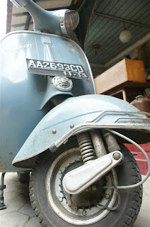 barang antik motor vespa original