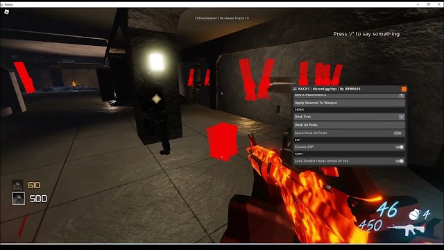 Roblox Recoil Zombies Script (AutoKill Zombies, Instant Reload, Get Weapons)