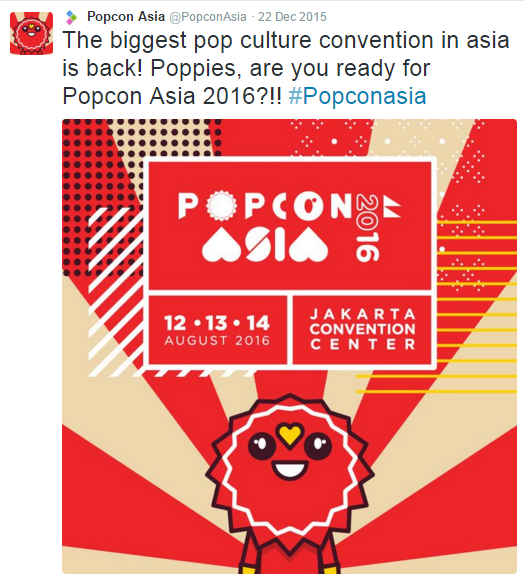 Article: Most Anticipated Pop Culture Event 2016 in Jakarta 