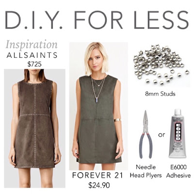 Do It Yourself Diy For Less How to apply studs to suede or leather dress clothing