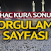 Hac kura çekimi sonuçları açıklandı.. 2017 hac kura çekimi sorgulama ekranı