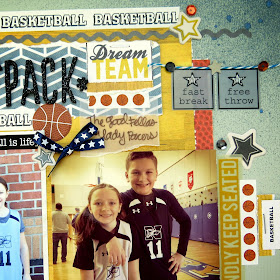 SRM Stickers Blog - Basketball is Life by Shannon - #layout #basketball #sports #stickers