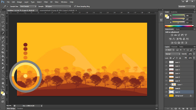 Flat Landscape Tutorial