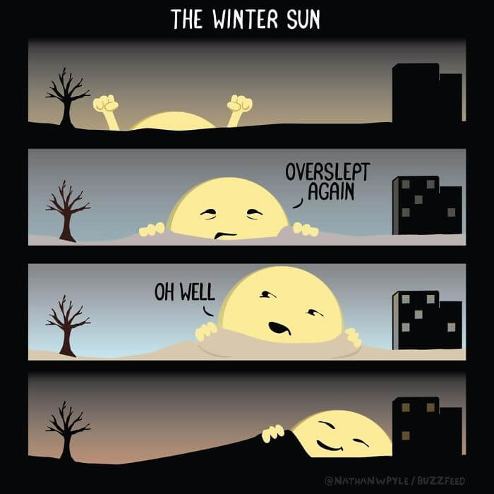 35 Hilariously Honest Comics Show The Common Struggles We Face In The Winter