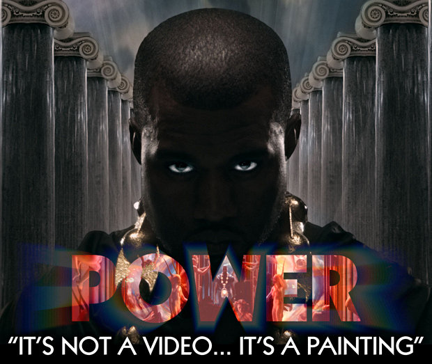 kanye west power painting. Then there#39;s Kanye West#39;s clip