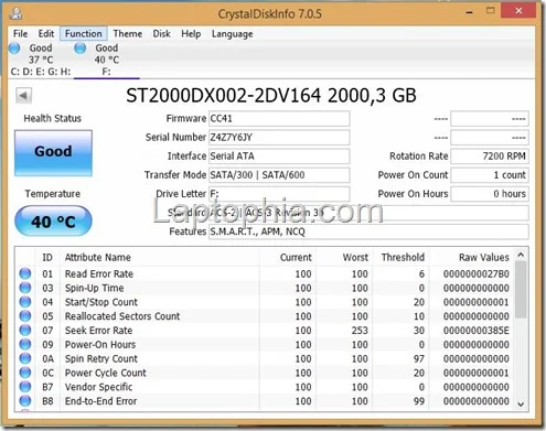 Benchmark Seagate Firecuda 2TB SSHD