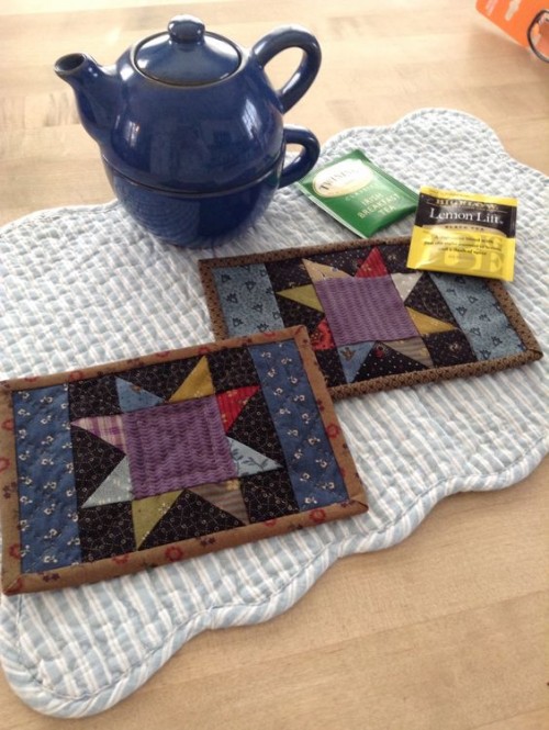 Mug Mats - Free Quilting Pattern 