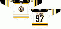 Bruins' Current White Jersey (est. 2007)